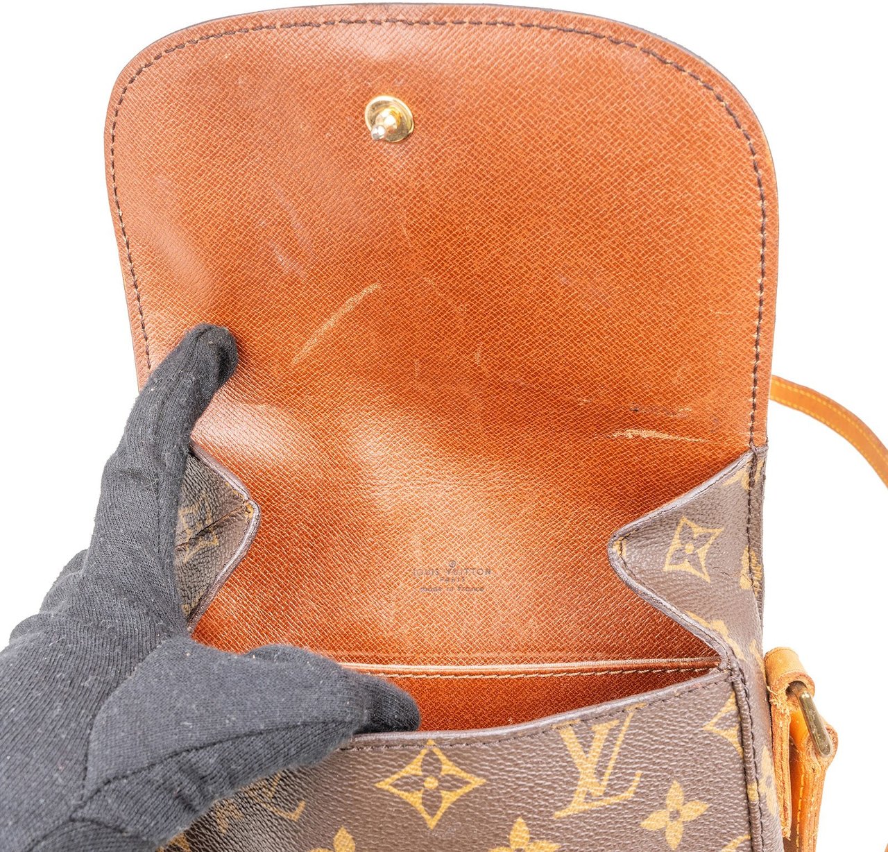 Louis Vuitton Louis Vuitton Monogram Canvas Saint Cloud PM Crossbody Bag Bruin