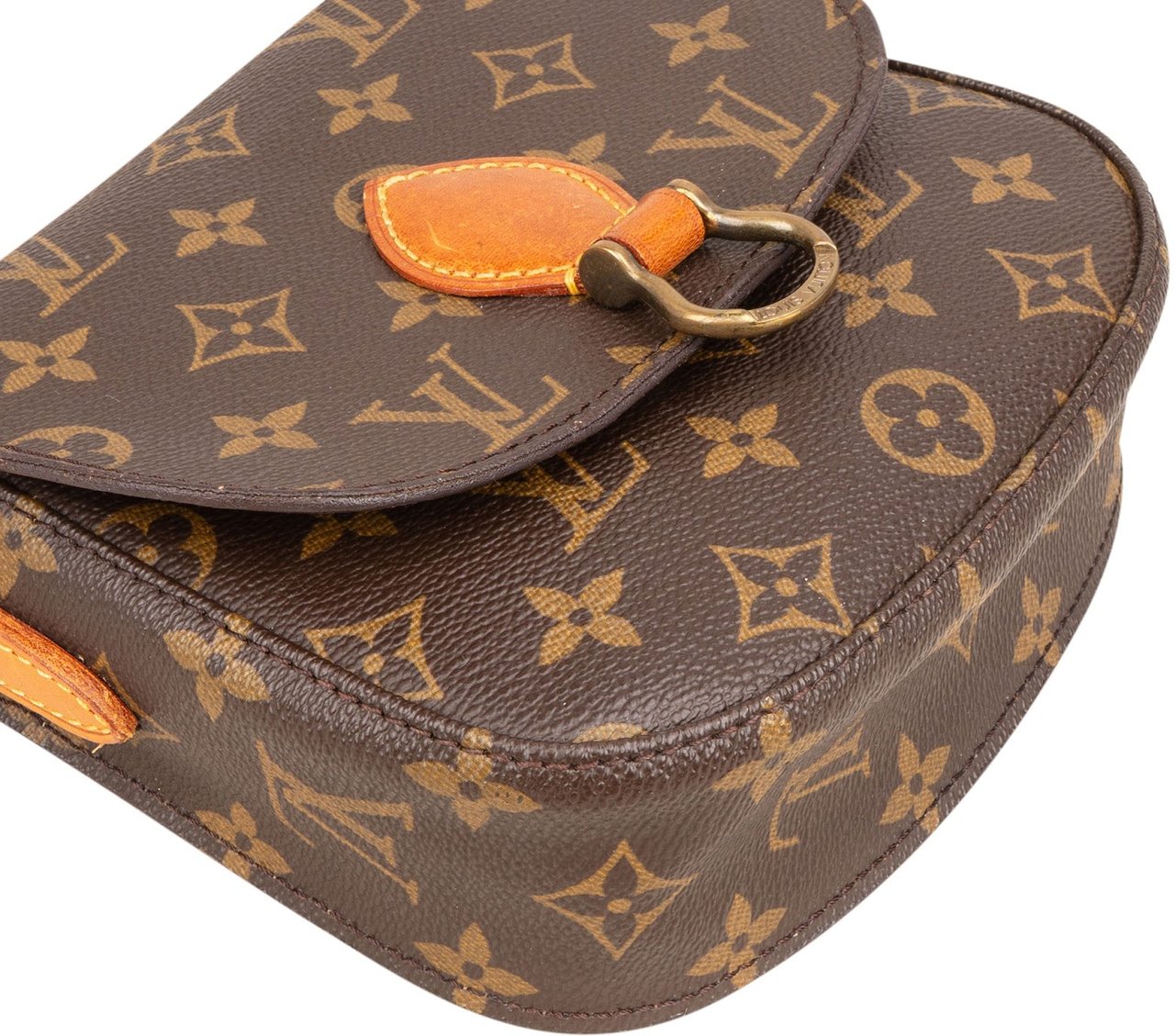 Louis Vuitton Louis Vuitton Monogram Canvas Saint Cloud PM Crossbody Bag Bruin