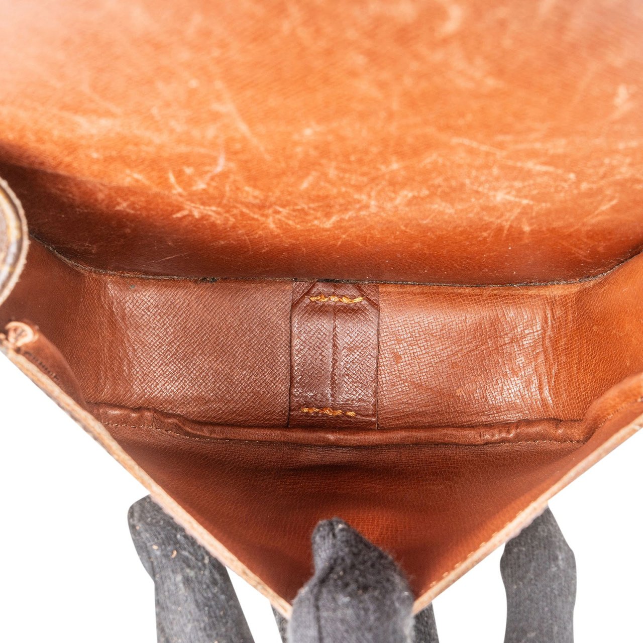 Louis Vuitton Louis Vuitton Monogram Canvas Cartouchiere PM Crossbody Bag Bruin