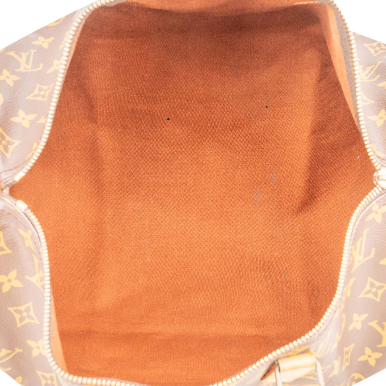 Louis Vuitton Monogram Canvas Speedy 40 Handbag Bruin