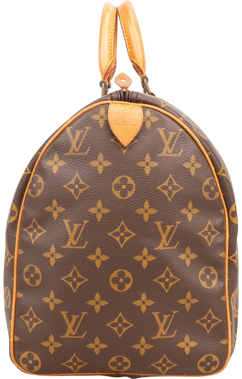 Louis Vuitton Monogram Canvas Speedy 40 Handbag Bruin