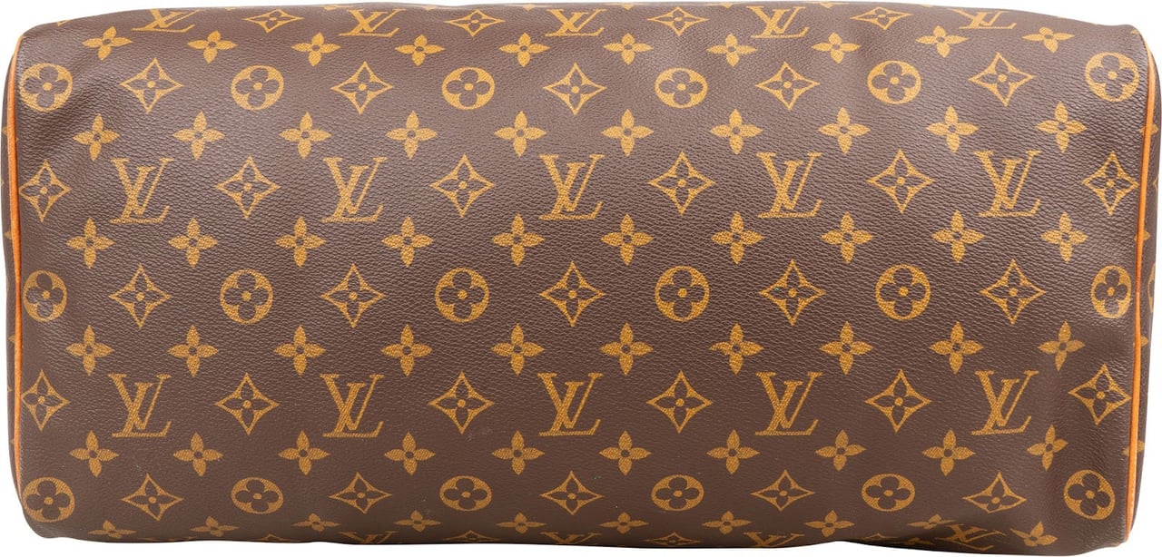 Louis Vuitton Monogram Canvas Speedy 40 Handbag Bruin