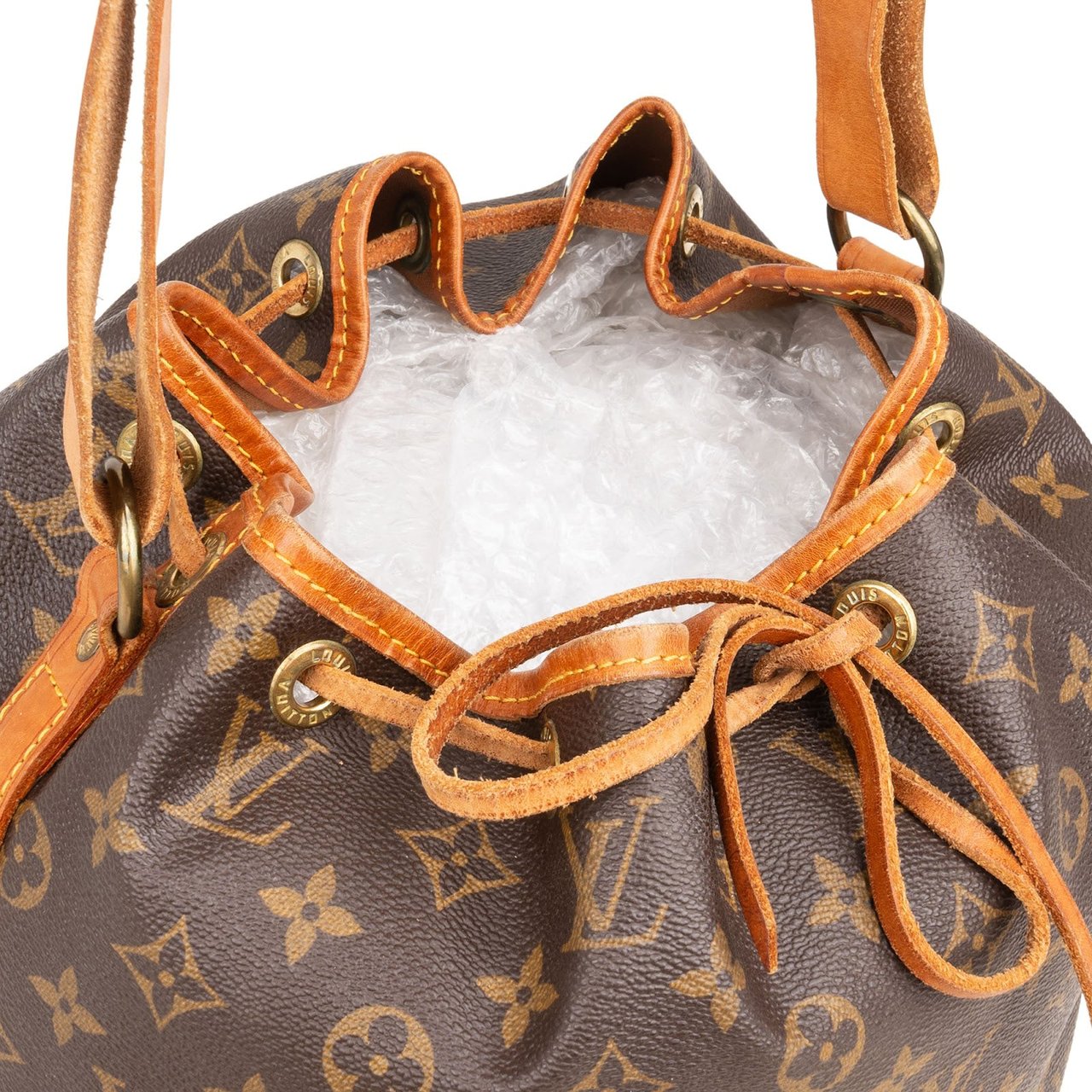Louis Vuitton Louis Vuitton Monogram Canvas Sac Noé Petit Shoulder Bag Bruin