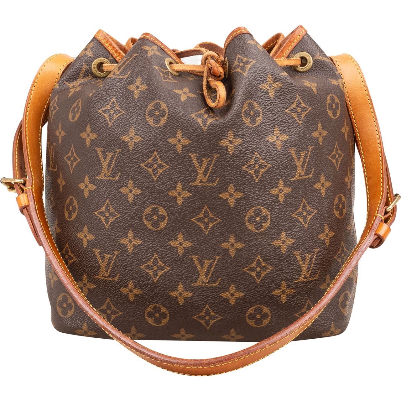 Louis Vuitton Louis Vuitton Monogram Canvas Sac Noé Petit Shoulder Bag Bruin