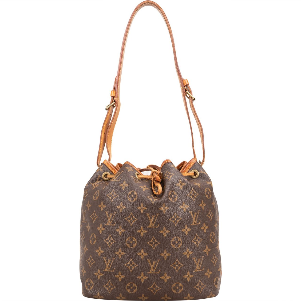 Louis Vuitton Louis Vuitton Monogram Canvas Sac Noé Petit Shoulder Bag Bruin