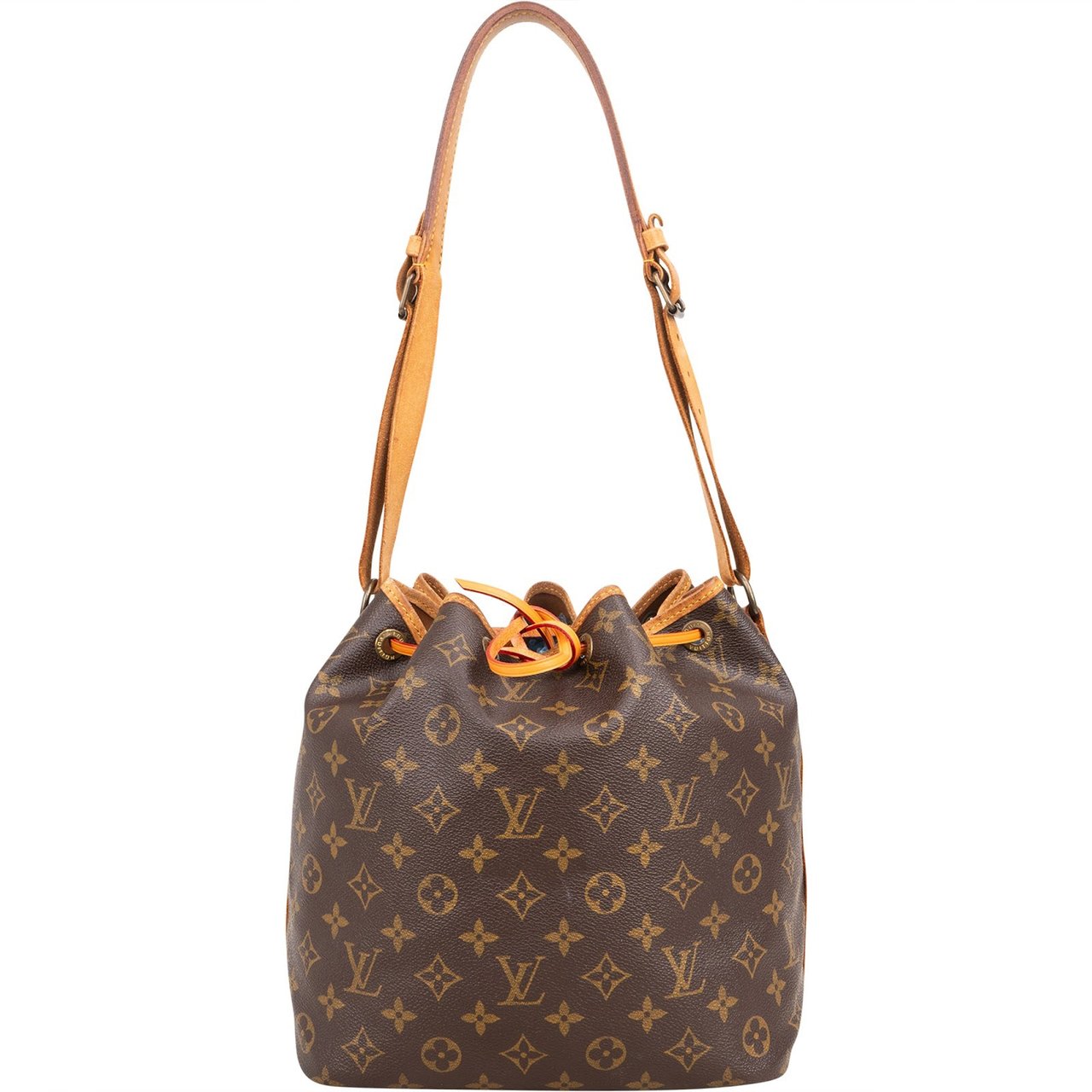 Louis Vuitton Louis Vuitton Monogram Canvas Sac Noé Petit Shoulder Bag Bruin