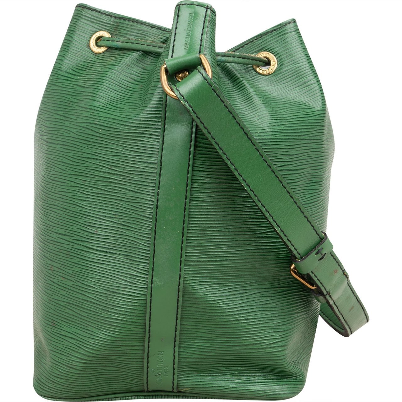 Louis Vuitton Louis Vuitton Green Epi Leather Sac Noé Petit Shoulder Bag Groen