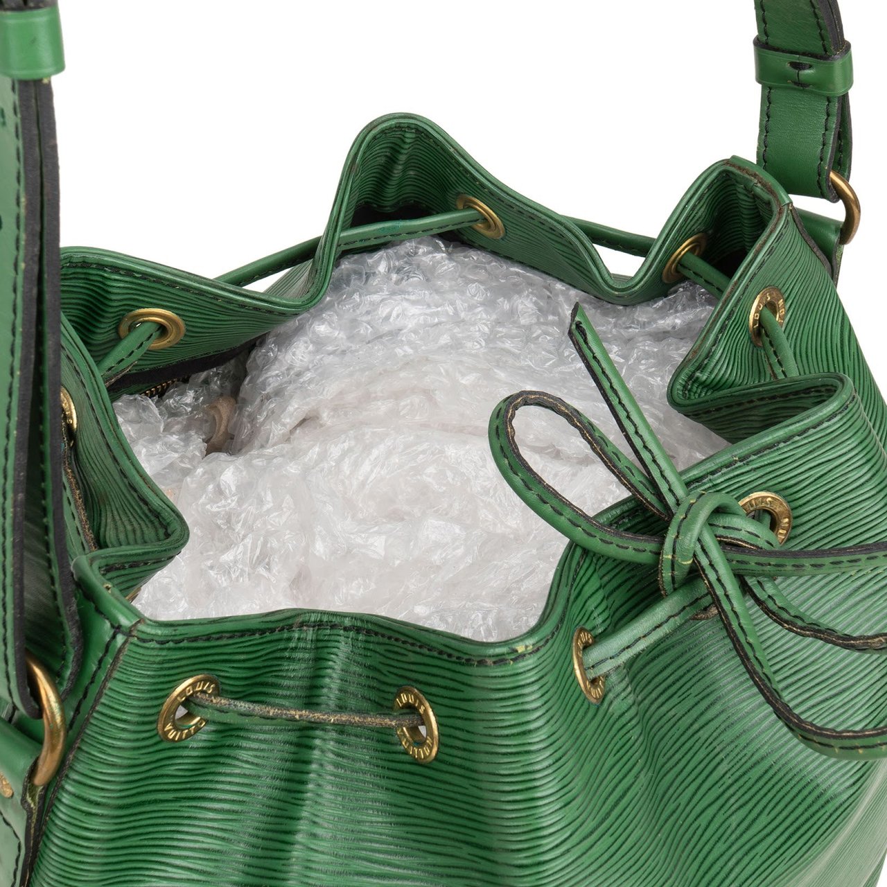 Louis Vuitton Louis Vuitton Green Epi Leather Sac Noé Petit Shoulder Bag Groen