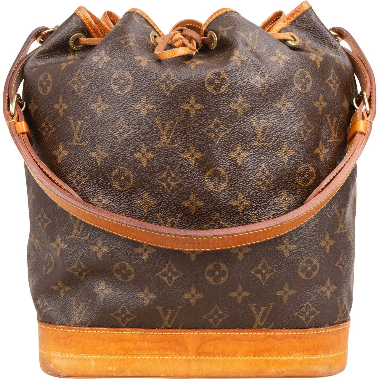 Louis Vuitton Louis Vuitton Monogram Canvas Sac Noé Grande Shoulder Bag Bruin