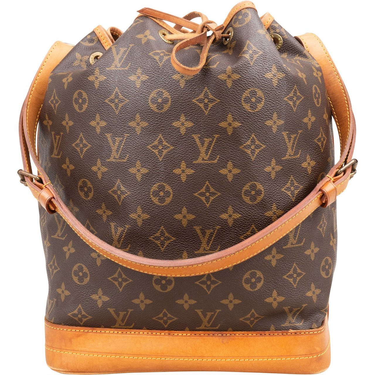 Louis Vuitton Louis Vuitton Monogram Canvas Sac Noé Grande Shoulder Bag Bruin