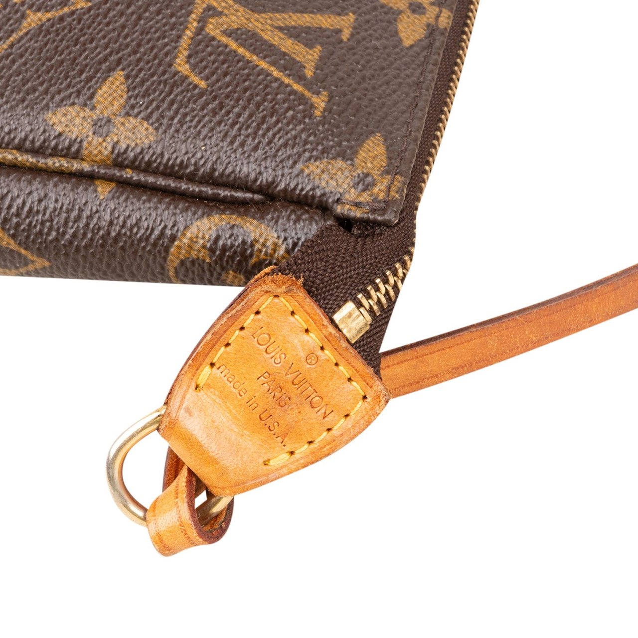 Louis Vuitton Louis Vuitton Monogram Canvas Pochette Accessoires Handbag Bruin
