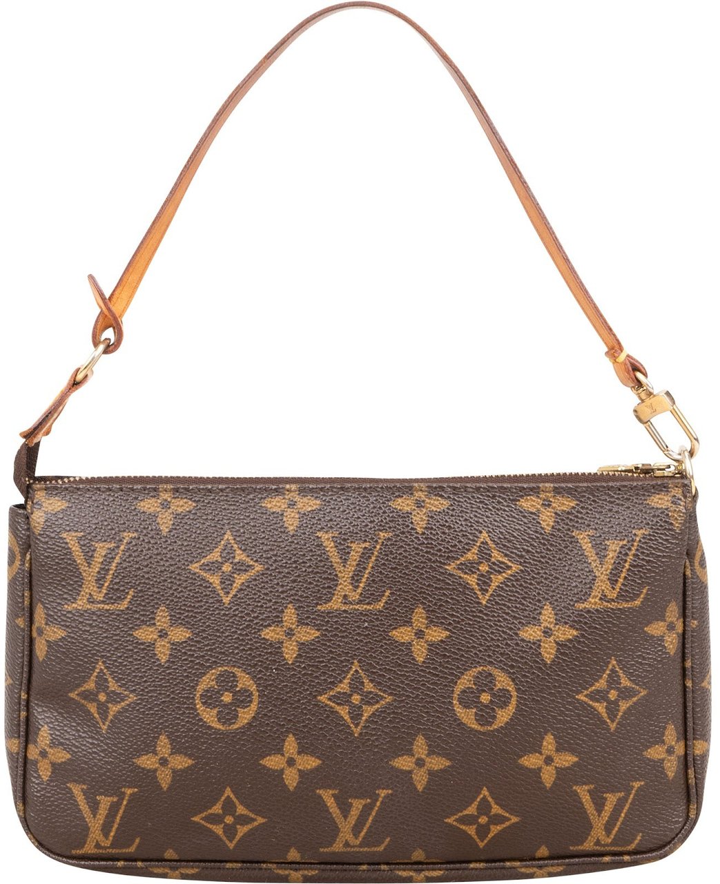 Louis Vuitton Louis Vuitton Monogram Canvas Pochette Accessoires Handbag Bruin