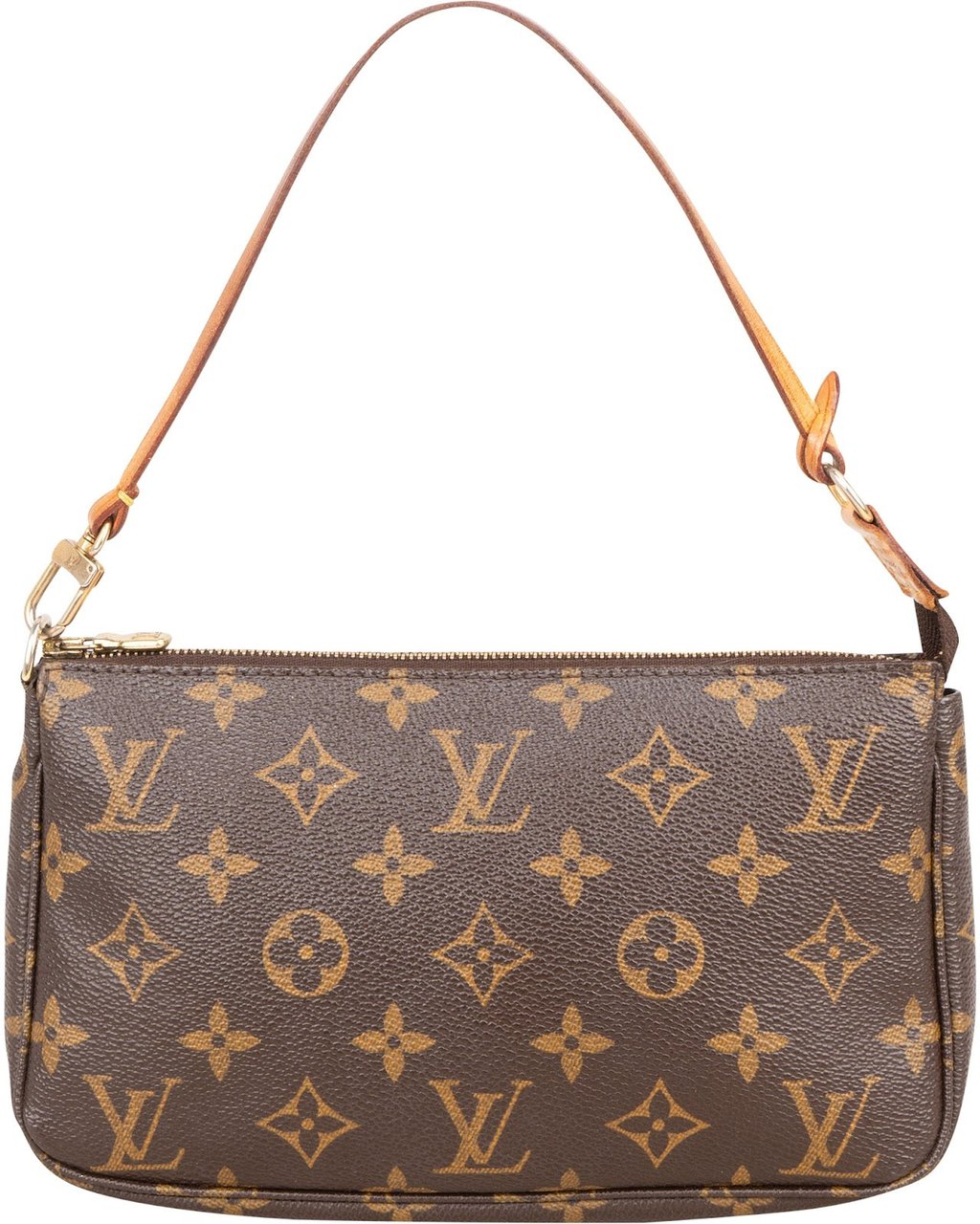 Louis Vuitton Louis Vuitton Monogram Canvas Pochette Accessoires Handbag Bruin