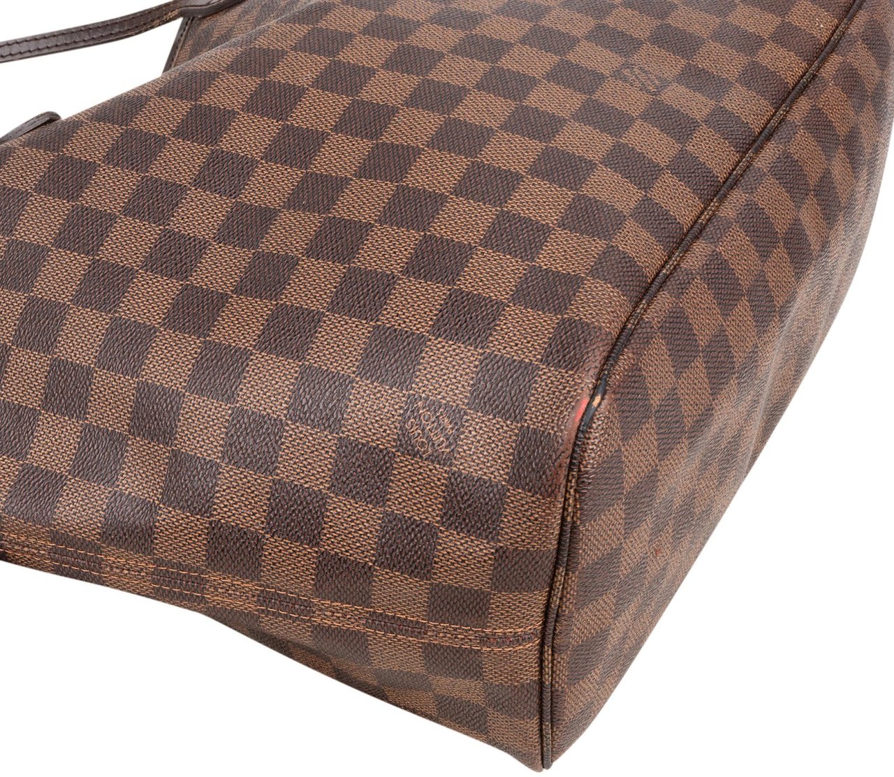 Louis Vuitton Louis Vuitton Monogram Damier Ebene Canvas Neverfull MM Shoulder Bag Bruin