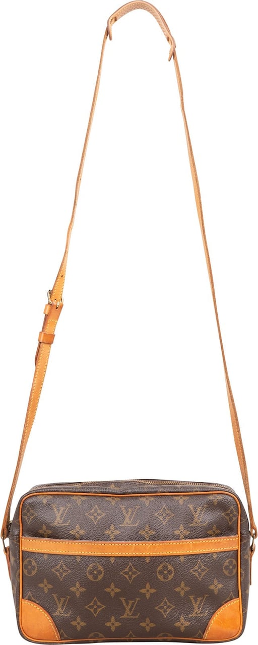 Louis Vuitton Louis Vuitton Monogram Canvas Trocadero 27 Crossbody Bag Bruin