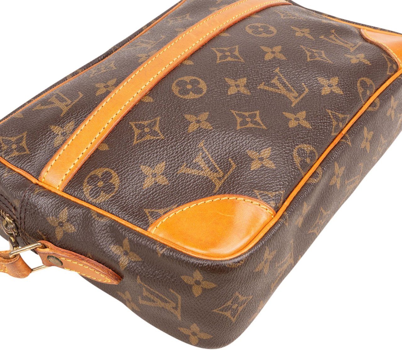 Louis Vuitton Louis Vuitton Monogram Canvas Trocadero 27 Crossbody Bag Bruin