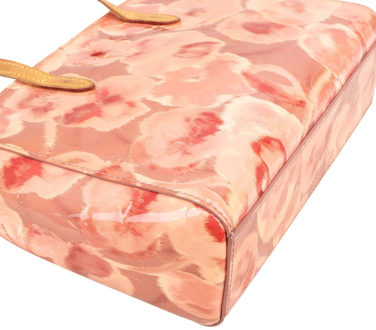 Louis Vuitton Louis Vuitton Monogram Vernis Leather Limited Flower Ikat Catalina BB Handbag Rood