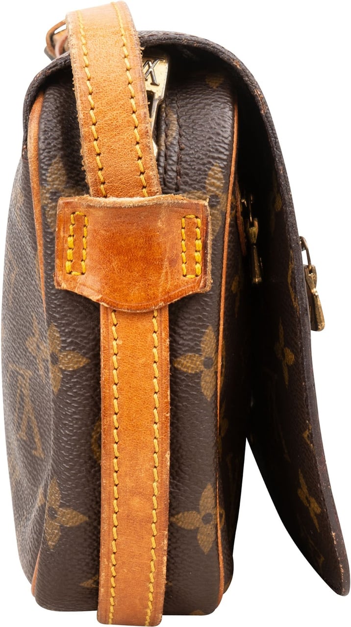Louis Vuitton Louis Vuitton Monogram Canvas Saint Germain PM Crossbody Bag Bruin