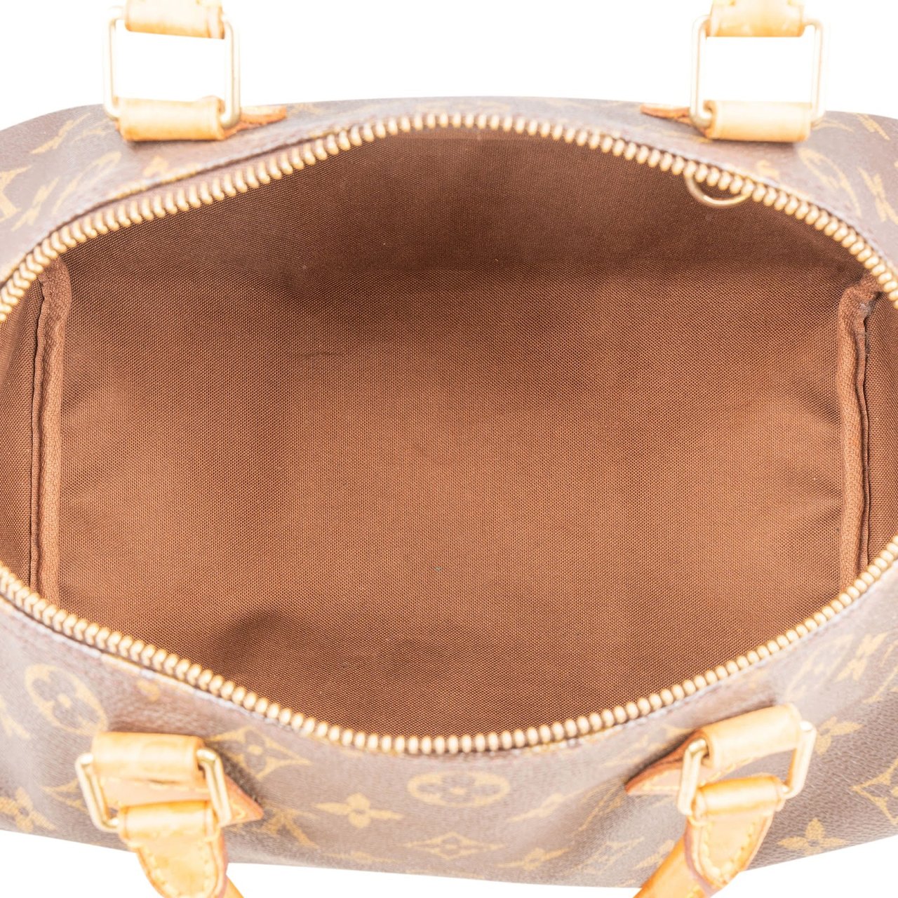 Louis Vuitton Louis Vuitton Monogram Canvas Speedy 30 Handbag Bruin