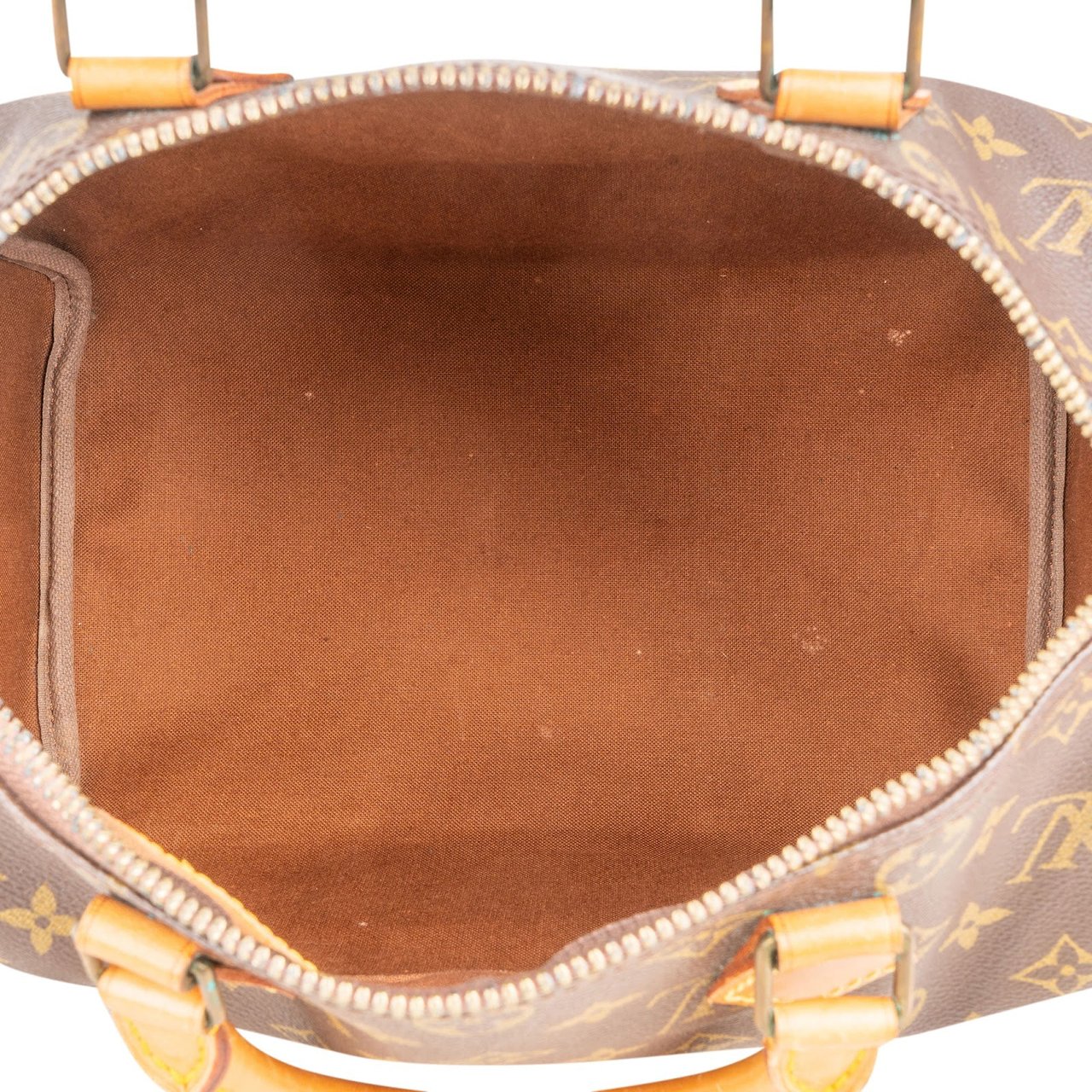Louis Vuitton Louis Vuitton Monogram Canvas Speedy 30 Handbag Bruin