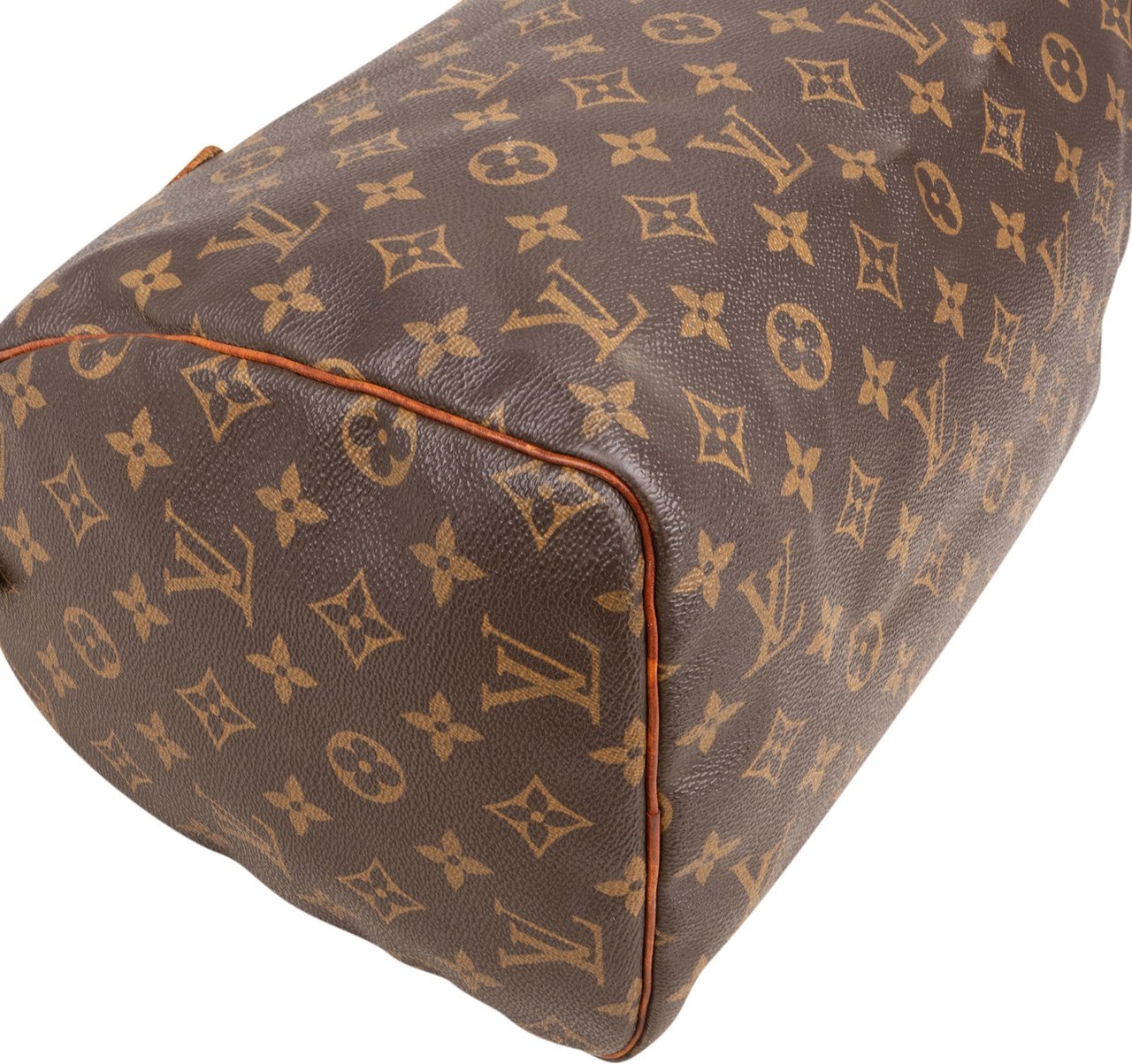 Louis Vuitton Louis Vuitton Monogram Canvas Speedy 30 Handbag Bruin