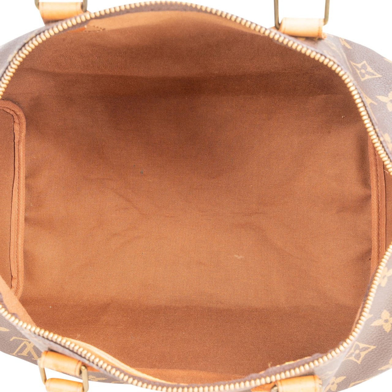 Louis Vuitton Louis Vuitton Monogram Canvas Speedy 35 Handbag Bruin