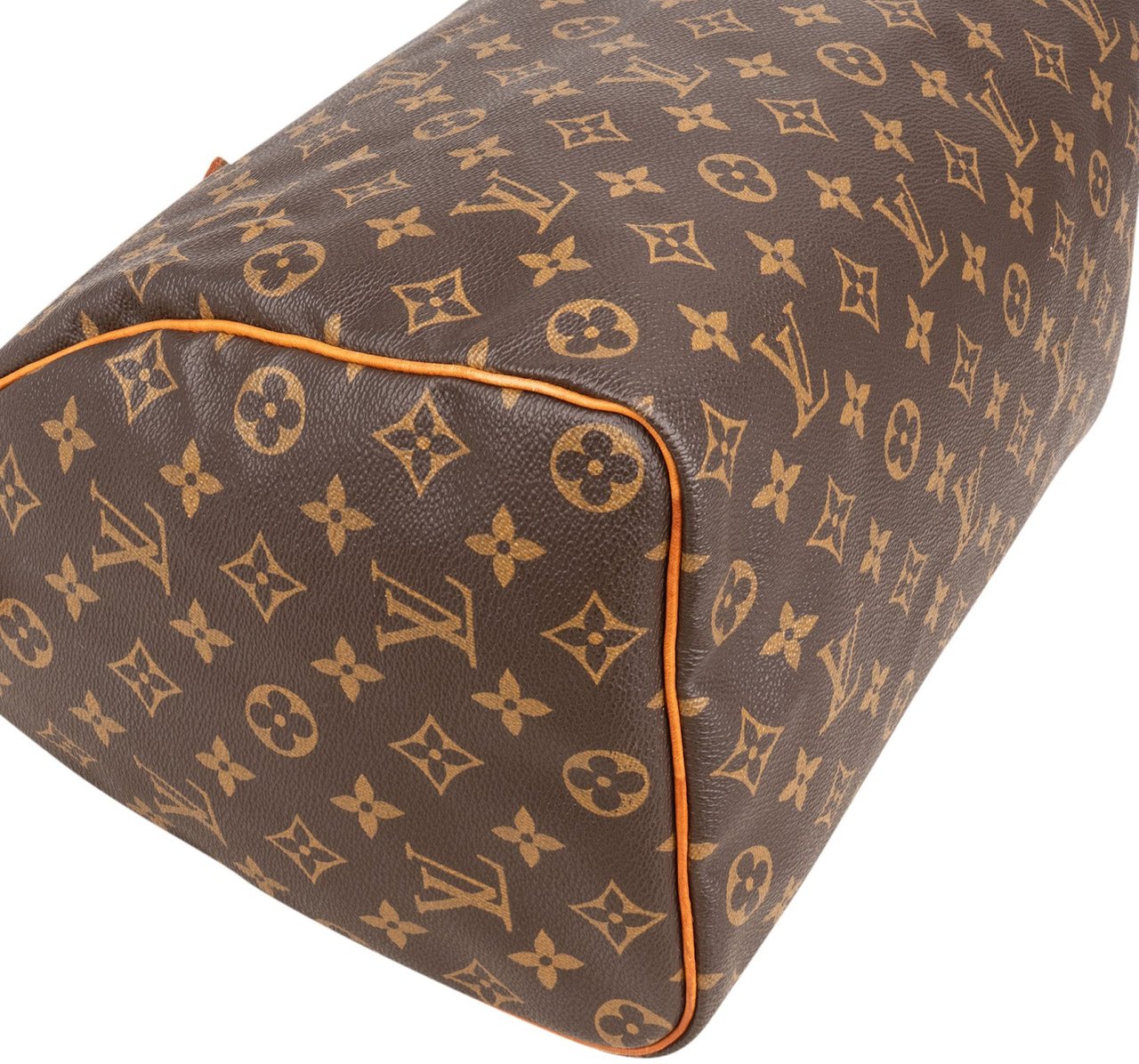 Louis Vuitton Louis Vuitton Monogram Canvas Speedy 35 Handbag Bruin