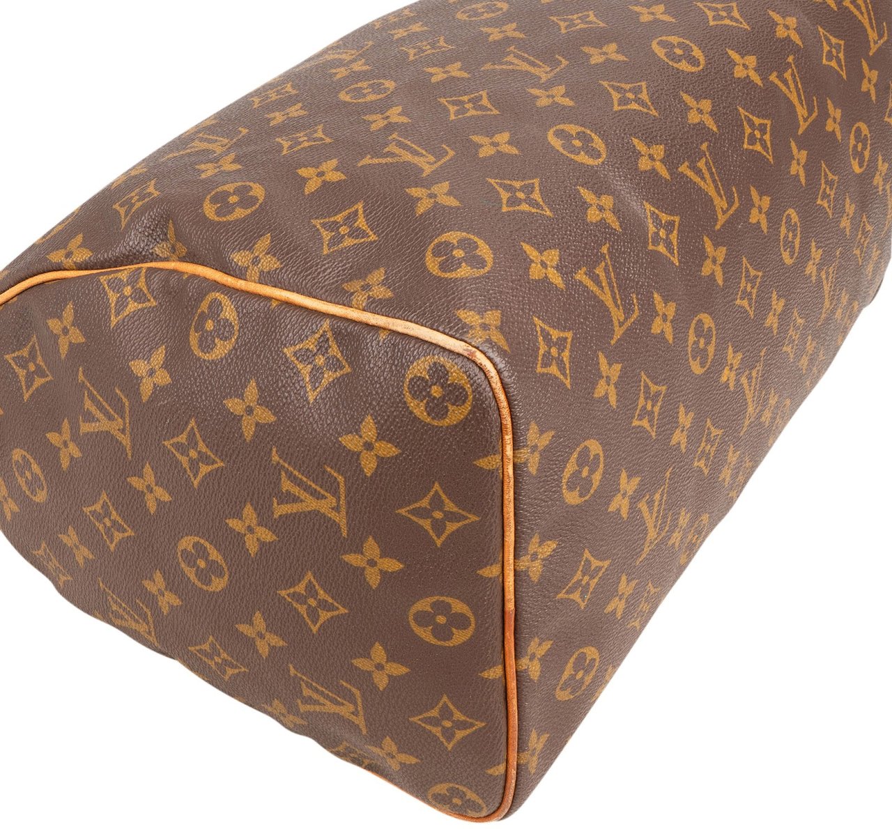Louis Vuitton Louis Vuitton Monogram Canvas Speedy 35 Handbag Bruin