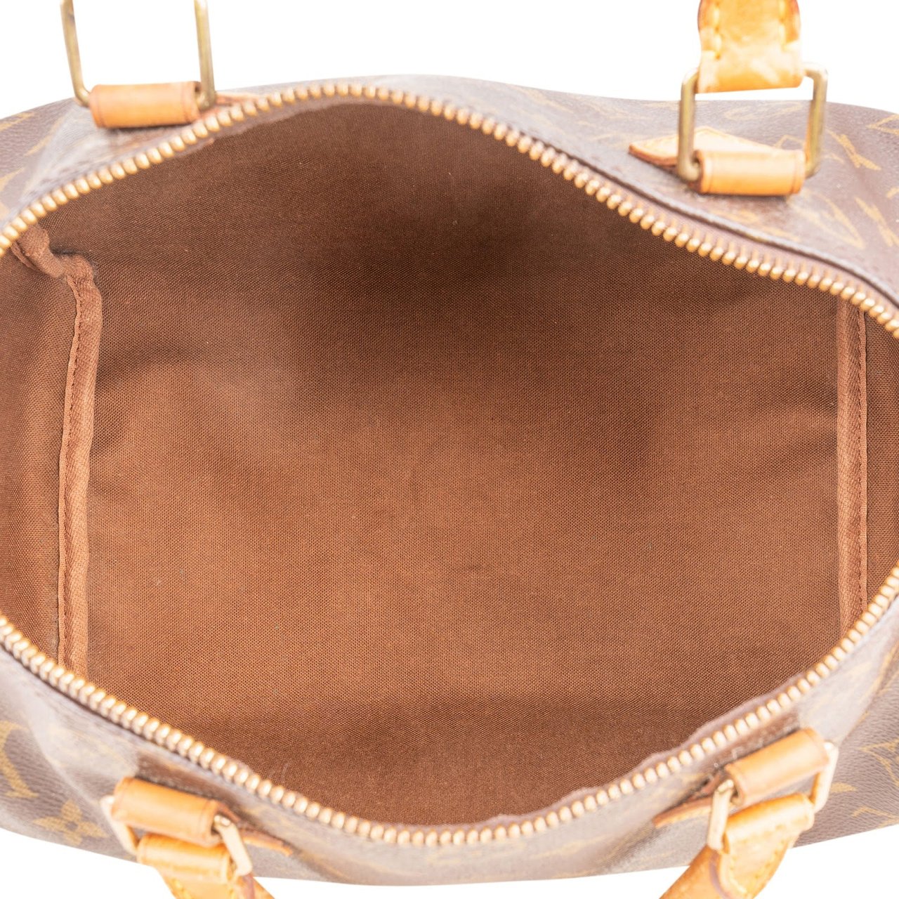 Louis Vuitton Louis Vuitton Monogram Canvas Speedy 30 Handbag Bruin