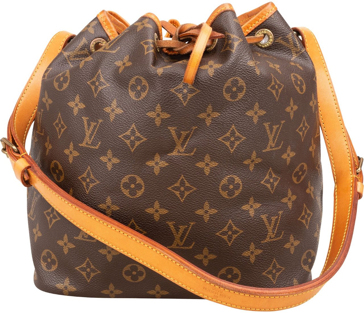Louis Vuitton Louis Vuitton Monogram Canvas Sac Noé Petit Shoulder Bag Bruin