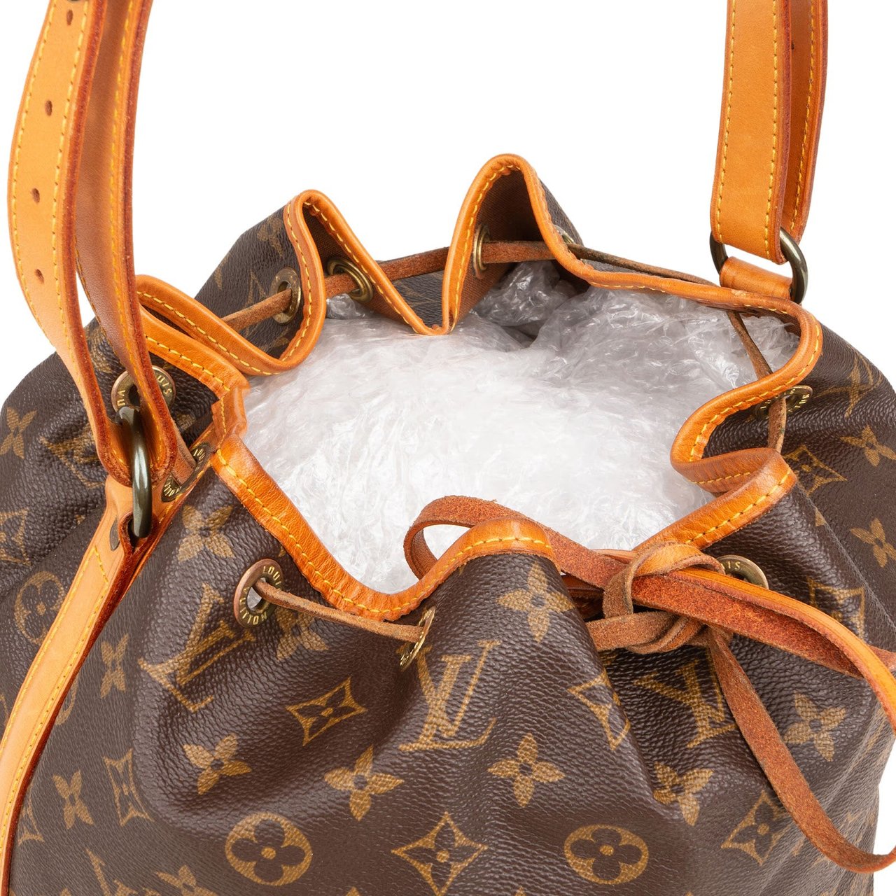 Louis Vuitton Louis Vuitton Monogram Canvas Sac Noé Petit Shoulder Bag Bruin