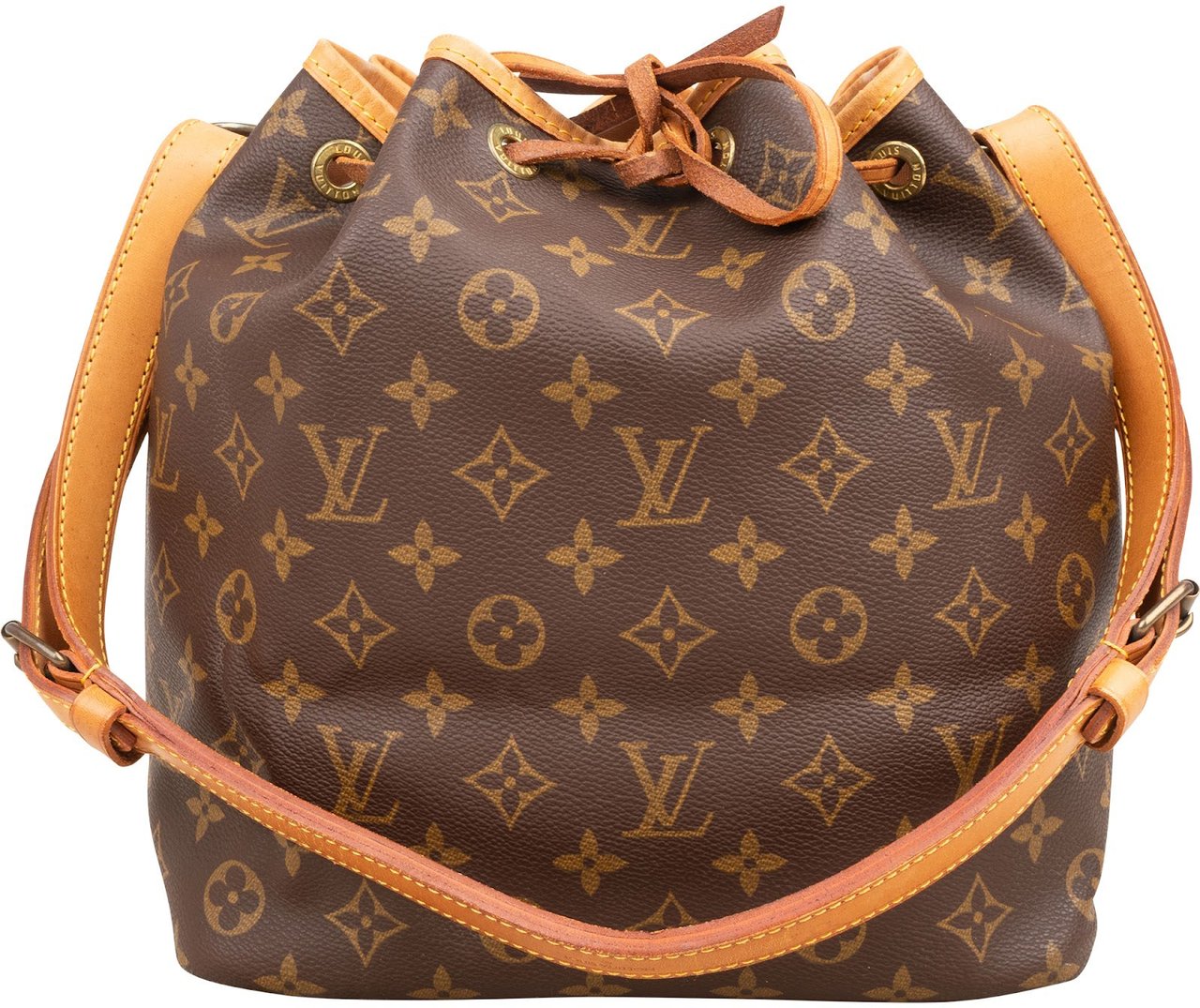 Louis Vuitton Louis Vuitton Monogram Canvas Sac Noé Petit Shoulder Bag Bruin