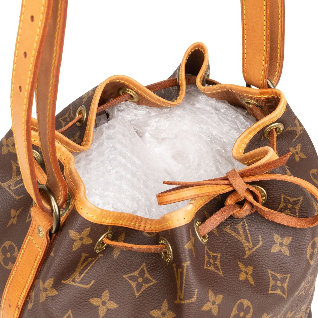Louis Vuitton Louis Vuitton Monogram Canvas Sac Noé Petit Shoulder Bag Bruin