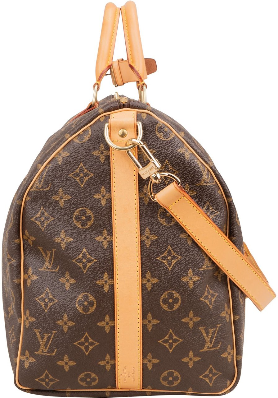 Louis Vuitton Louis Vuitton Monogram Canvas Keepall 50 Bandoulière Travel Bag Bruin