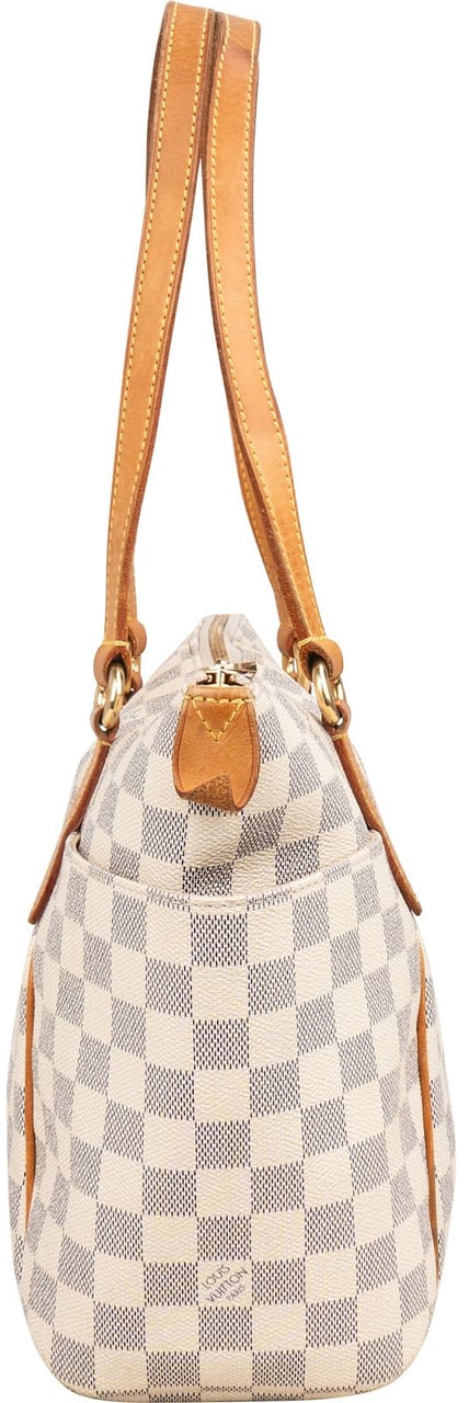 Louis Vuitton Louis Vuitton Monogram Damier Azur Canvas Totally PM Shoulder Bag Wit