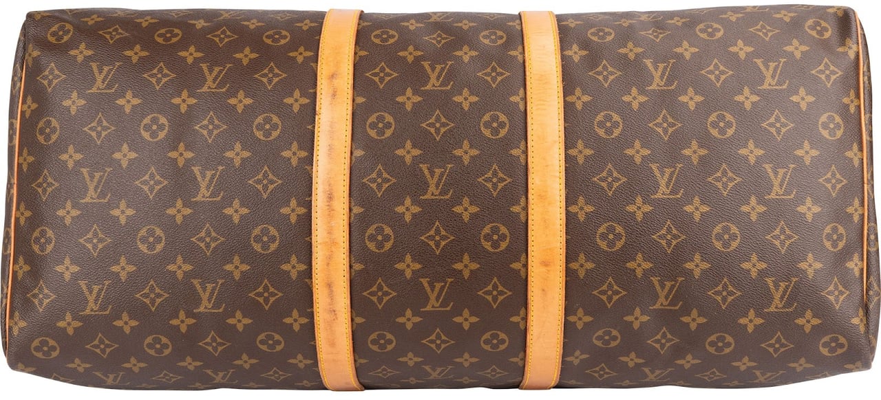 Louis Vuitton Louis Vuitton Monogram Canvas Keepall 60 Travel Bag Bruin