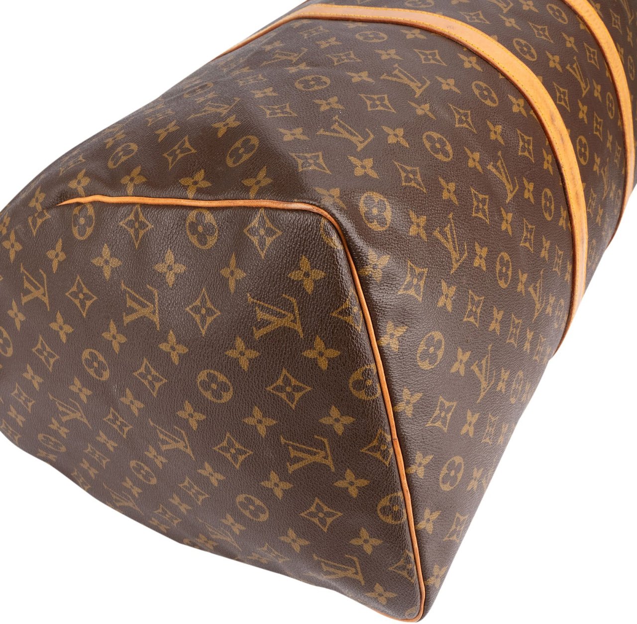 Louis Vuitton Louis Vuitton Monogram Canvas Keepall 60 Travel Bag Bruin