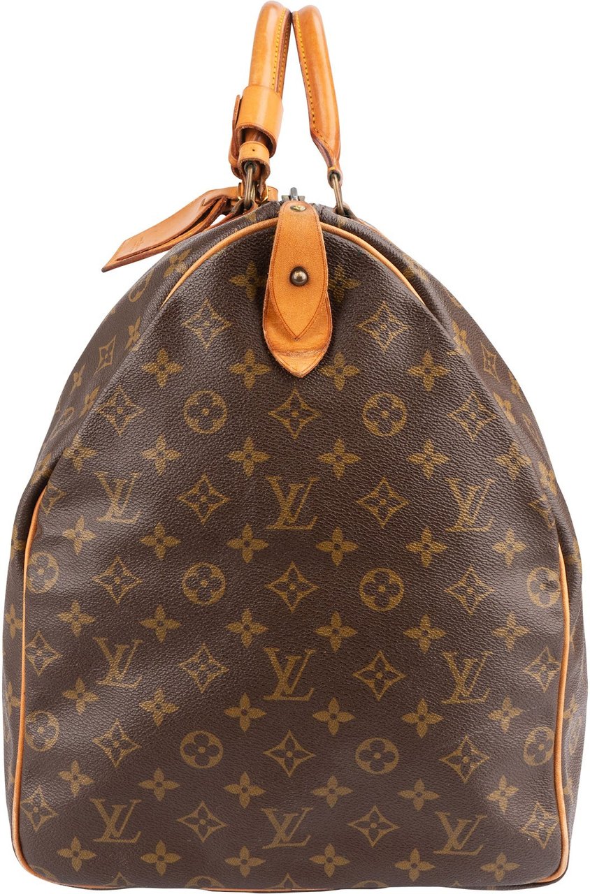 Louis Vuitton Louis Vuitton Monogram Canvas Keepall 60 Travel Bag Bruin