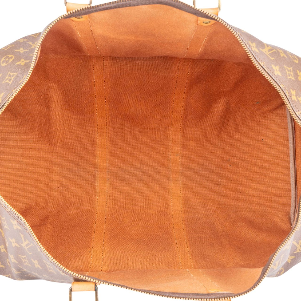 Louis Vuitton Louis Vuitton Monogram Canvas Keepall 60 Travel Bag Bruin