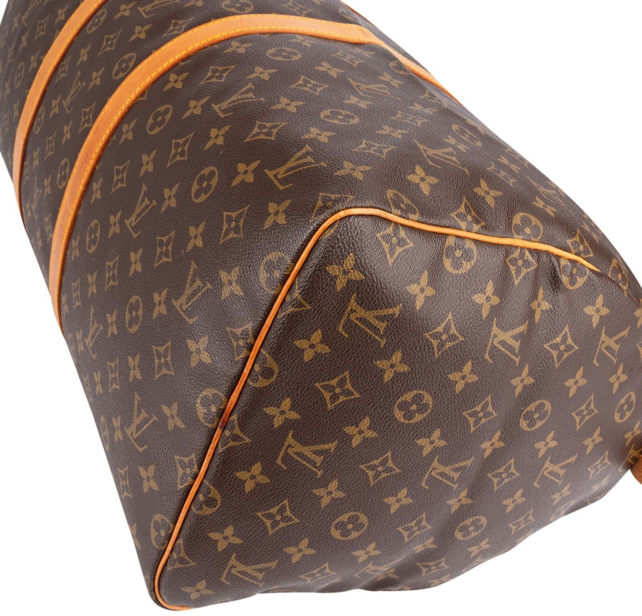 Louis Vuitton Louis Vuitton Monogram Canvas Keepall 55 Travel Bag Bruin