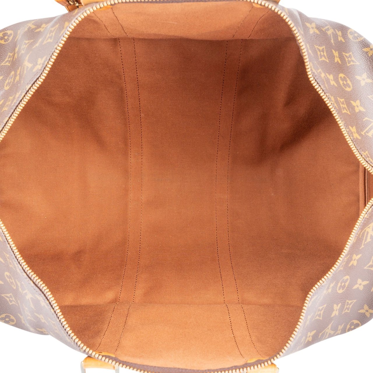 Louis Vuitton Louis Vuitton Monogram Canvas Keepall 55 Travel Bag Bruin