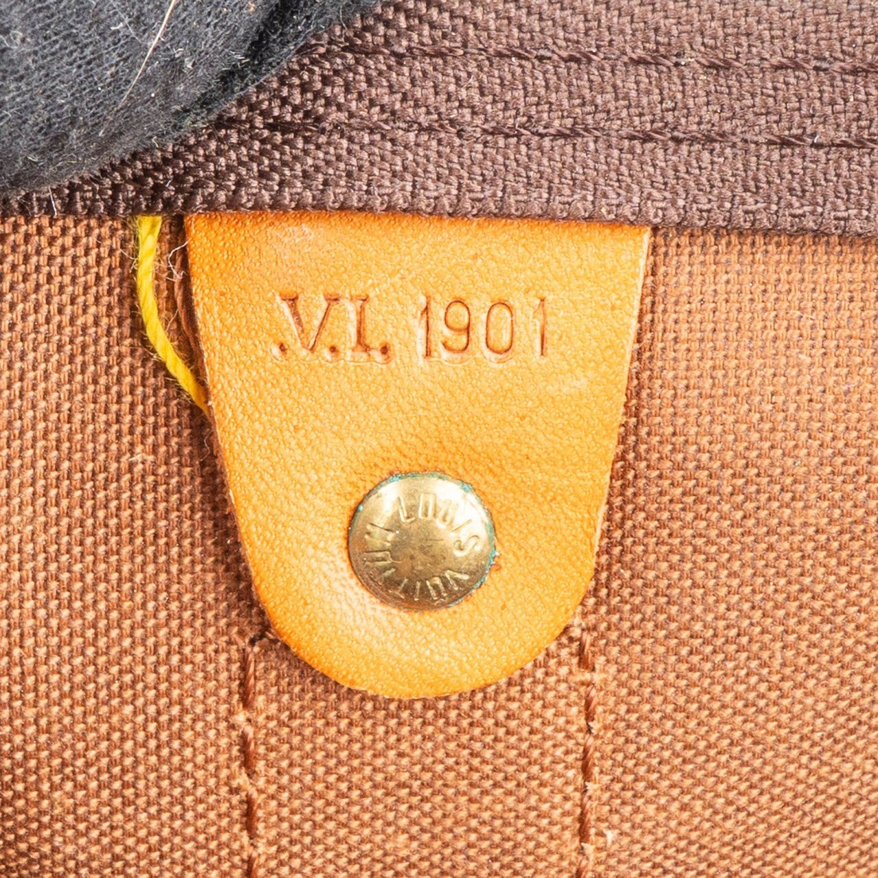 Louis Vuitton Monogram Canvas Keepall 45 Bandoulière Travel Bag Bruin