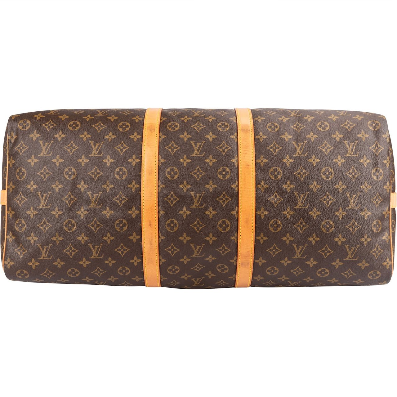 Louis Vuitton Louis Vuitton Monogram Canvas Keepall 60 Bandoulière Travel Bag Bruin