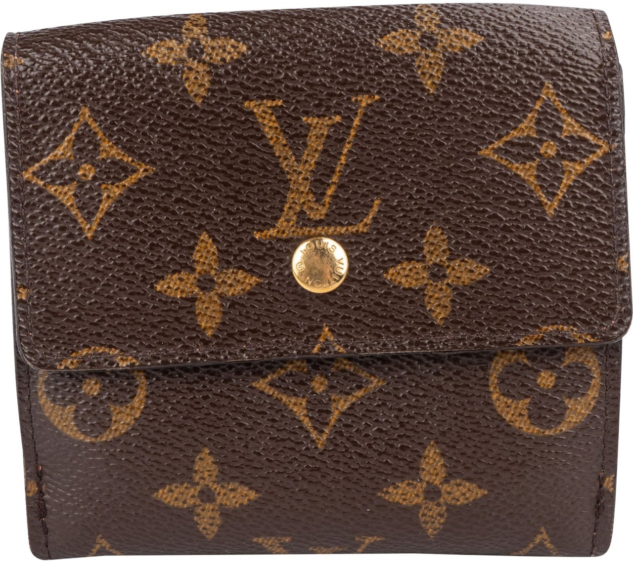 Louis Vuitton Louis Vuitton Monogram Canvas Elise Wallet Bruin