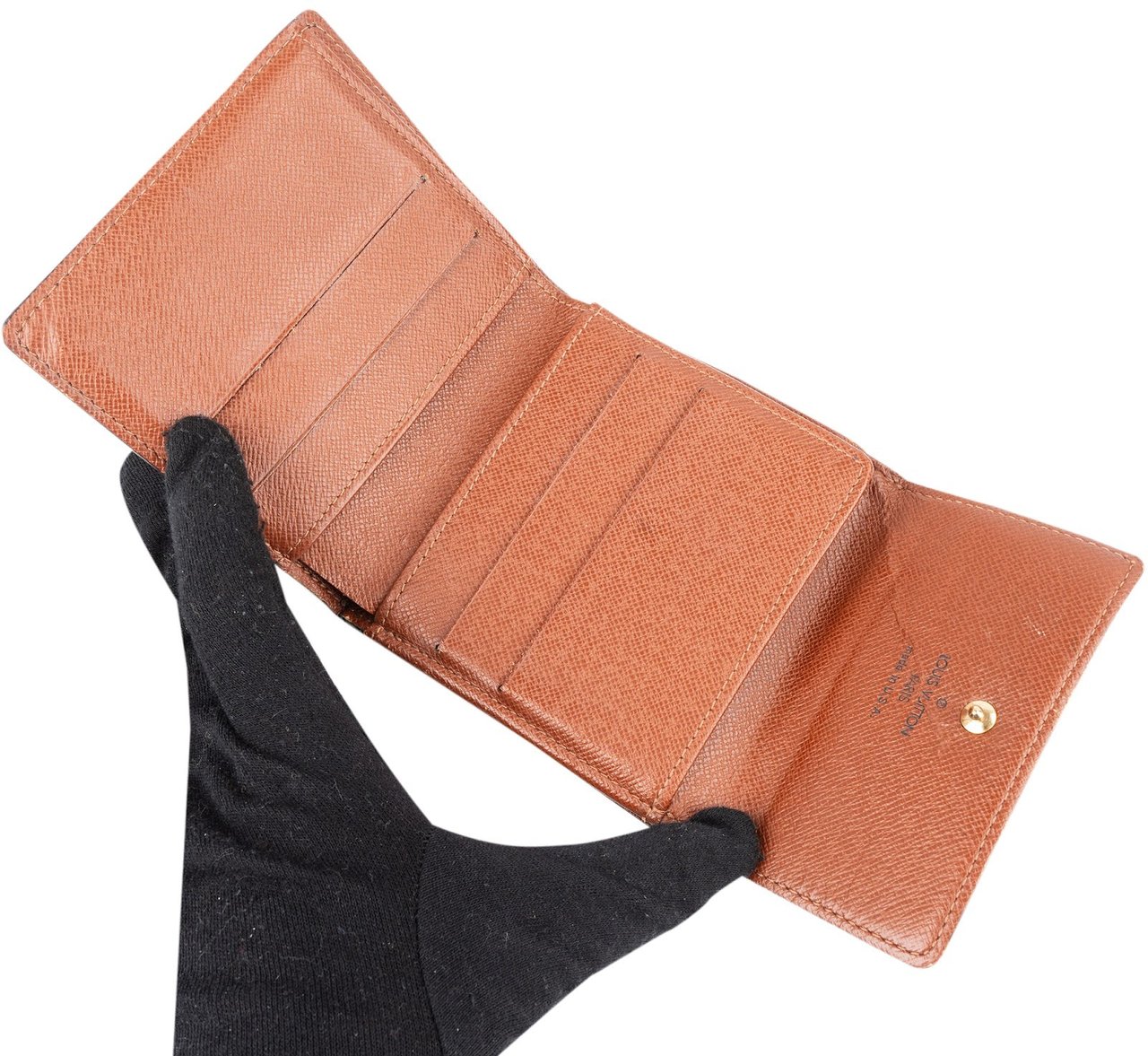 Louis Vuitton Louis Vuitton Monogram Canvas Elise Wallet Bruin