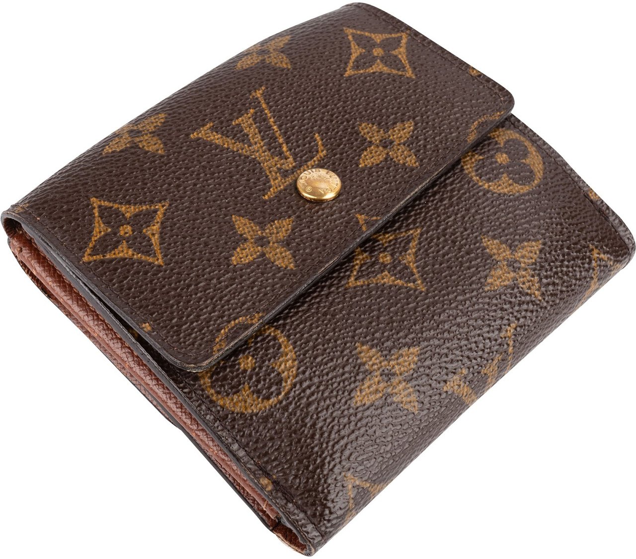 Louis Vuitton Louis Vuitton Monogram Canvas Elise Wallet Bruin