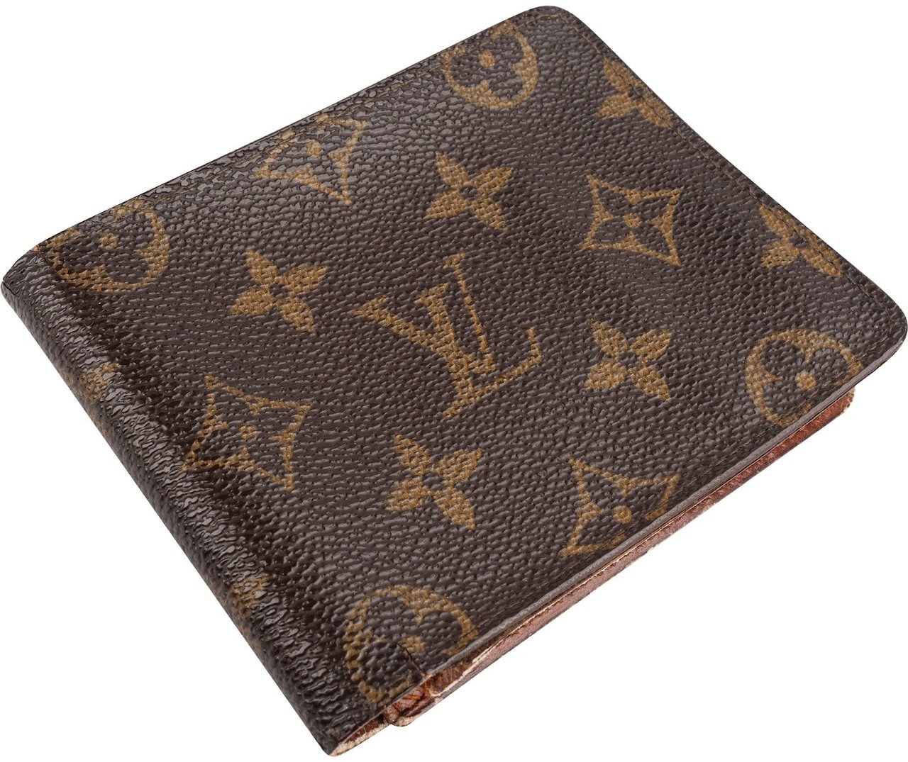 Louis Vuitton Louis Vuitton Monogram Canvas Multiple Wallet Bruin