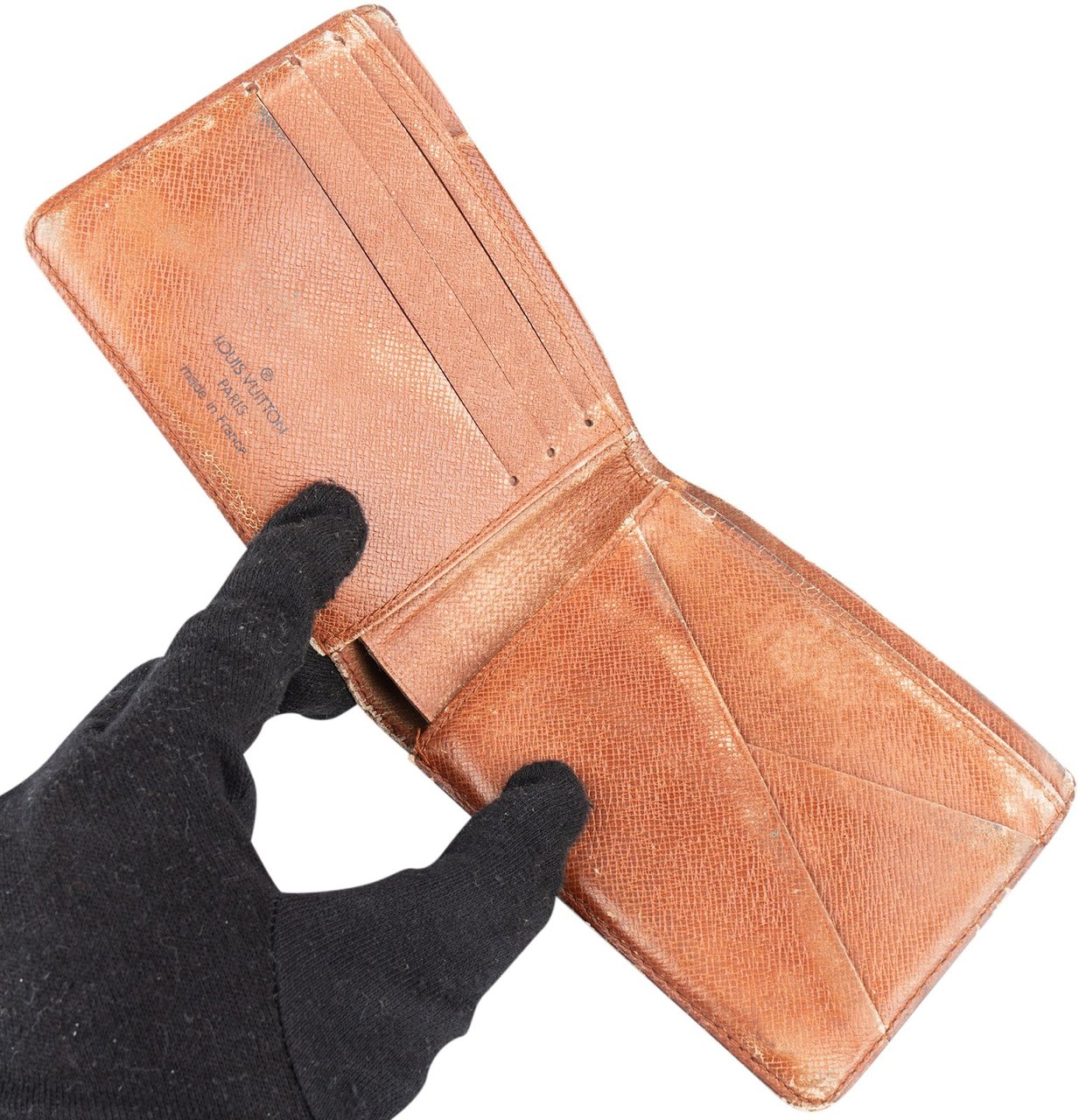 Louis Vuitton Louis Vuitton Monogram Canvas Multiple Wallet Bruin
