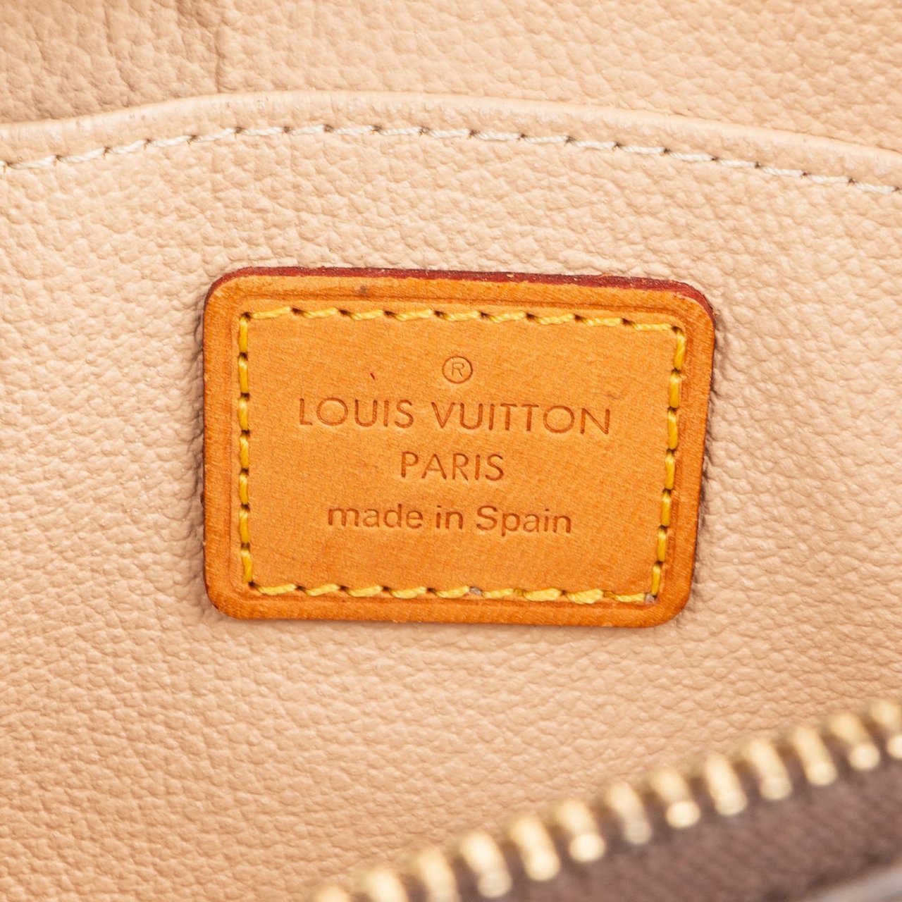 Louis Vuitton Louis Vuitton Monogram Canvas Cosmetic Pouch PM Bruin