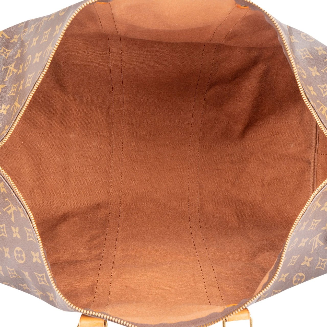 Louis Vuitton Louis Vuitton Monogram Canvas Keepall 60 Bandoulière Travel Bag Bruin